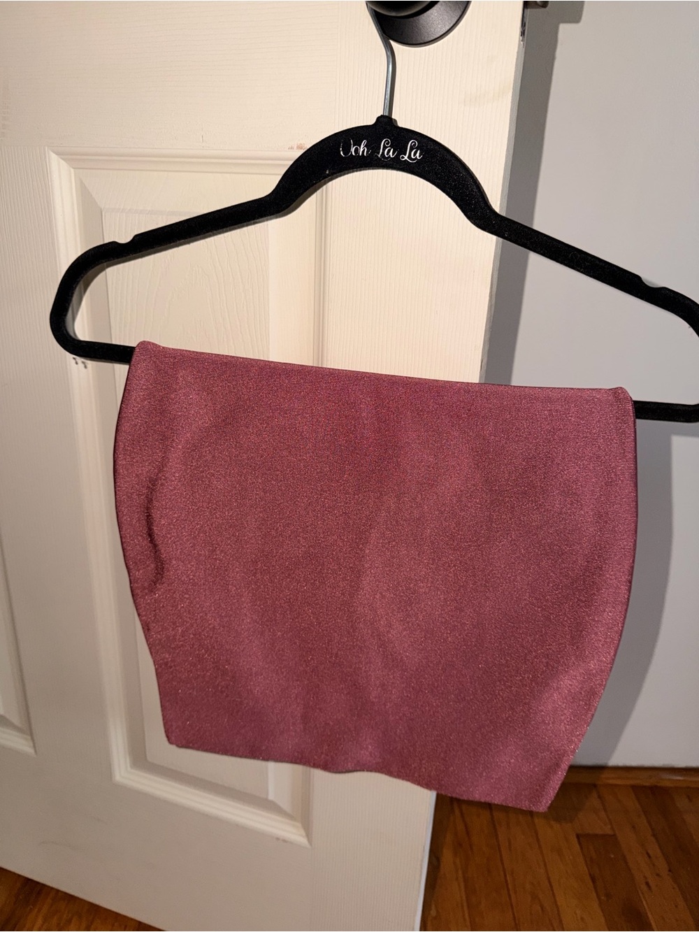 Windsor Rose Pink Shimmery Pencil Mini Skirt